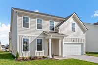 The Murray A: Photo is of a completed home; not the subject property.
