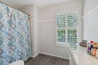 A separate door leads to the toilet and shower area, offering added privacy and convenience for multiple users. 2640 Chesterfield Ct. Murfreesboro, TN 37129