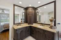 Thoughtful design and generous proportions make this bathroom both luxurious and functional. 2640 Chesterfield Ct. Murfreesboro, TN 37129