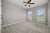 Secondary first floor bedroom.