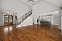 Wide open spaces, perfect for entertaining family or friends.