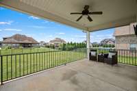 This home comes with an awesome covered back porch and fenced in yard!