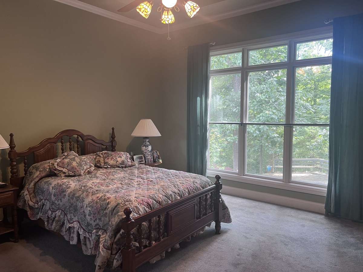 Primary bedroom on main level with en suite