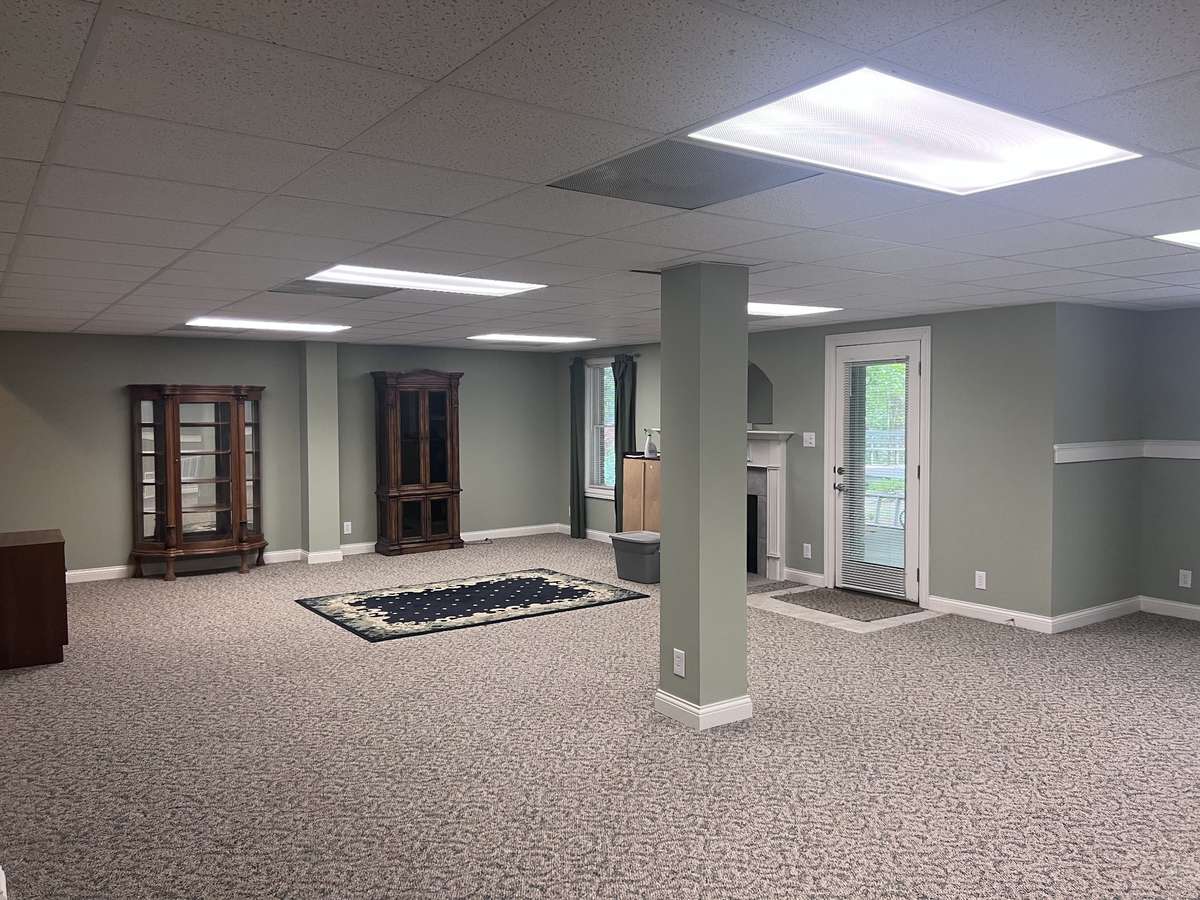 Nice large bonus area on lower level with fireplace