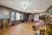 Beautiful new hardwood flooring extends through the living room and down the hall! 4835 Summertown Hwy Summertown, TN 38483