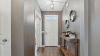 Beautiful foyer to welcome guests!