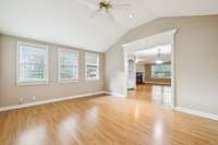 Multiple windows allow for an abundance of natural light, making the room warm and inviting. 101 Bane Dr.  Smyrna, TN 37167