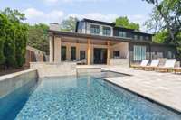 Pure perfection here with an optional cascading waterfall on the whirlpool spa