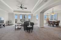 Second Floor Media/Bonus Room Open to Game Room Features Surround Sound Speakers and Access to the 2nd. Floor Sun Deck!
