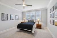 Lovely Secondary Bedroom with Full Bath and Walk-in Closet