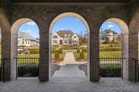 Lovely View From the Front Porch Looking Into the Witherspoon Neighborhood.