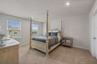 Large second bedroom