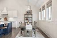 The kitchen opens effortlessly to the dining area and great room—creating the perfect environment for entertaining and everyday life.