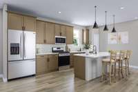 Photos of previously completed home. Design selections are under documents.