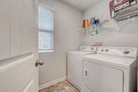 Laundry room upstairs for convenience!