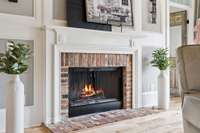 Classic Wood burning fire place