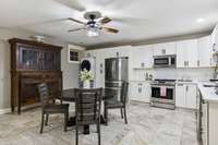 Full kitchen downstaris along with washer and dryer hookups.