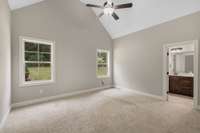 Canopy Master Bedroom, which features a double vanity set, HIS and HERS