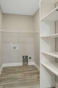 The Utility Room is on the first floor, near the kitchen, so mom can cook and wash the clothes at the same time. This Utility Room is also next to the master room, so not much walking to set clothes after being washed. Tiles in all wet areas.