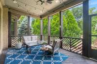 An additional outdoor area offers extra space for relaxation, dining, or entertaining!