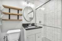 Primary bathroom!