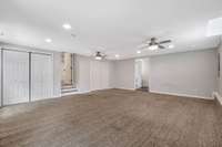 Features a large closet - could even be used as an extra bedroom or office space.
