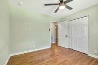 Large closet.