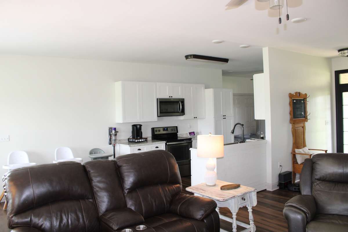 View of open kitchen