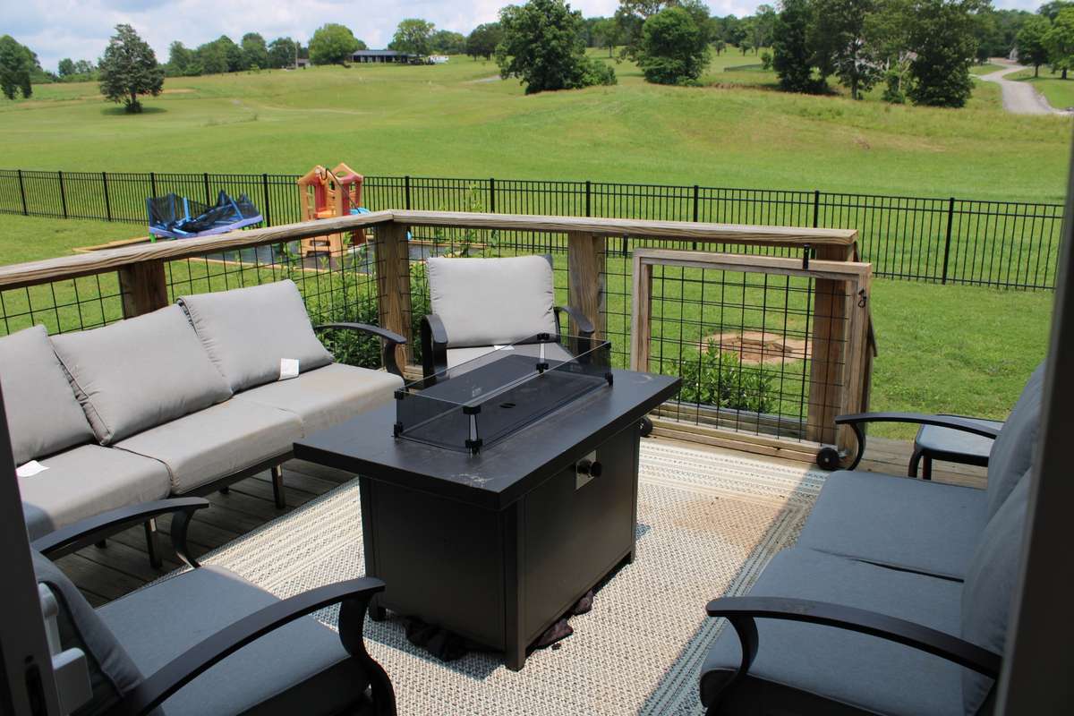 Deck with Mountain Views
