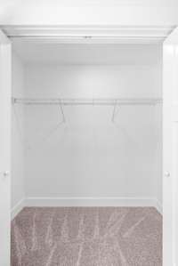 Walk-in closet in second suite