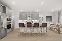 Photos are of model home located in Melton Estates. Selections may vary.