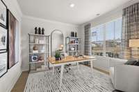 Photos are of model home located in Melton Estates. Selections may vary.