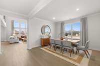 Photos are of model home located in Melton Estates. Selections may vary.
