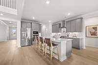Photos are of model home located in Melton Estates. Selections may vary.