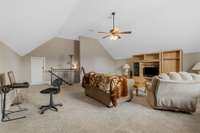 Large Bonus Room over the Garage