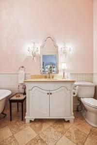 Private full bath for bedroom #2 (upstairs)