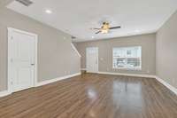 Large open living space - ideal for entertaining