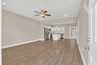 Welcome home! Fresh paint, LVP floors, recessed lighting