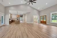 Gorgeous open concept!