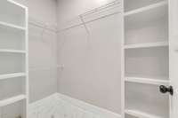 Master closet.