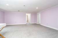 Upstairs Bedroom with full remodeled Bath