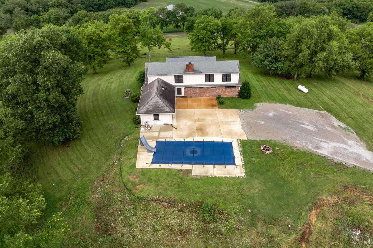 Spacious concrete pad and plenty of room for the overflow parking for all  the company you will enjoy with your new Pool