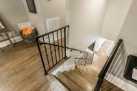 The secondary bonus space can be accessed straight up the back stairs