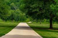 Partially shared driveway
