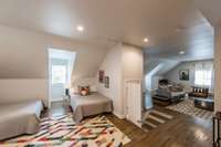 This large space is unique and has endless options.