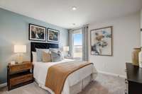 Third Bedroom- The Picture is of a model.