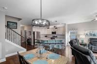 Dining Area - Open Concept Living Kitchen Dining!