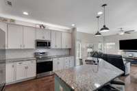 Open Concept Living Kitchen Dining!