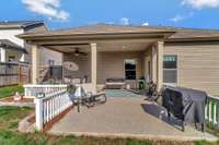 Open Patio Perfect For Grilling and additional Outdoor Entertainment!