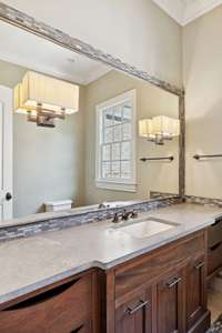 1/2 bathroom off the bonus room